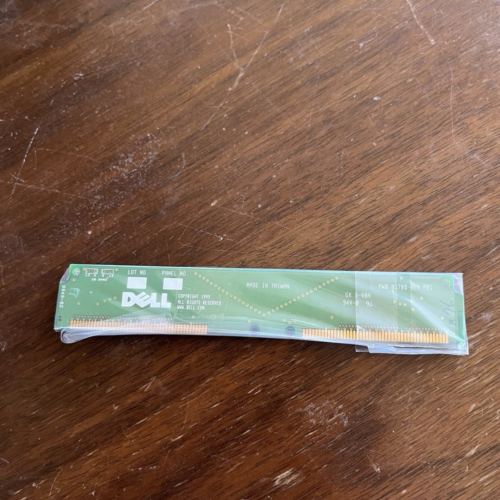 Dell PWB 9578D Rev A02 CRIMM RDRAM Memory Terminator